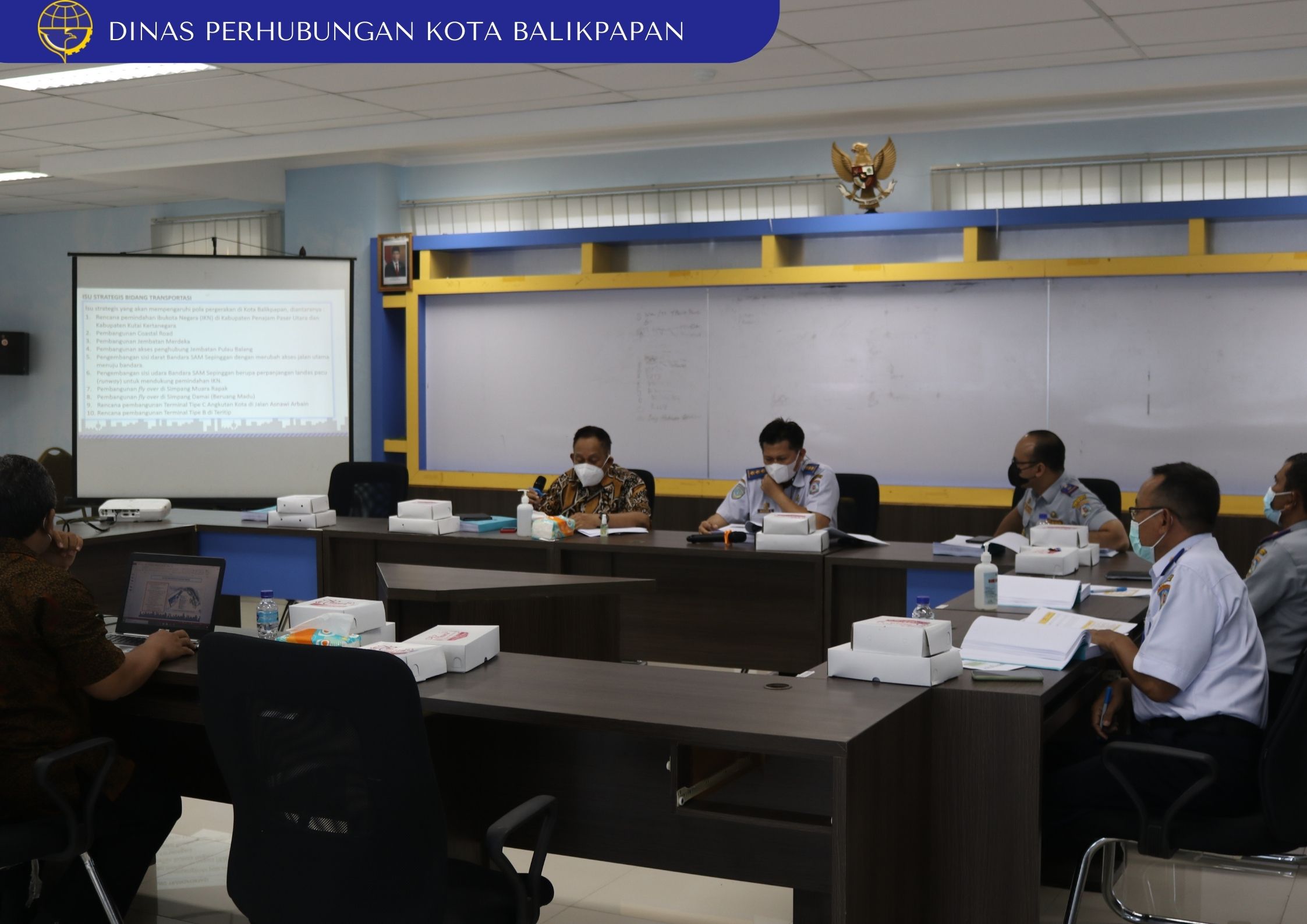 RAPAT HASIL PERBAIKAN MASTERPLAN TRANSPORTASI KOTA BALIKPAPAN SESI II